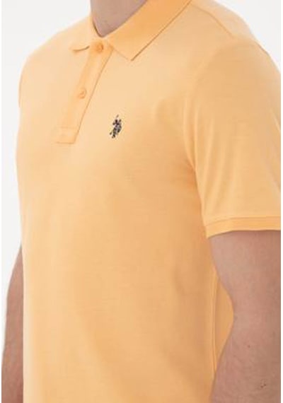 U.s. Polo Assn. Gtp04ıy025 Turuncu Erkek Polo Yaka T-shirt 2084151 Turuncu