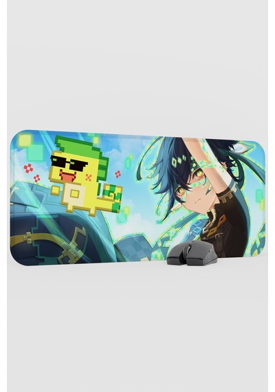 Kinich Genshin Impact Anime Gacha V1 - 70x30 Xl Gaming Mouse Pad Fare Altlığı