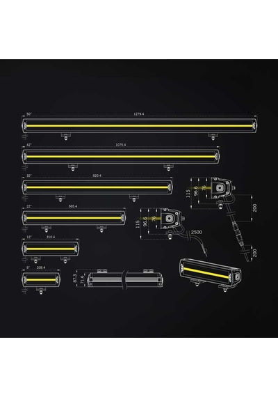Strands Off-road Led Bar Siberia Xp Dr 8" 20cm 809425