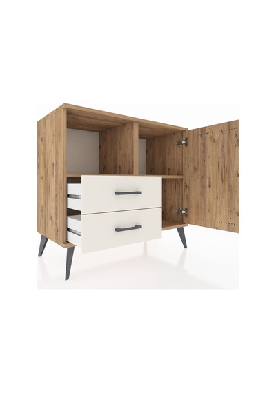 Hyperion Şifonyer 2 Raflı 2 Çekmeceli Tek Kapaklı 88x44x80 Çam-çam/aytaşı Çam/aytaşı Hyperion Şifonyer 2 Raflı 2 Çekmeceli Tek Kapaklı 88x44x80 Çam-çam/aytaşı Çam/aytaşı