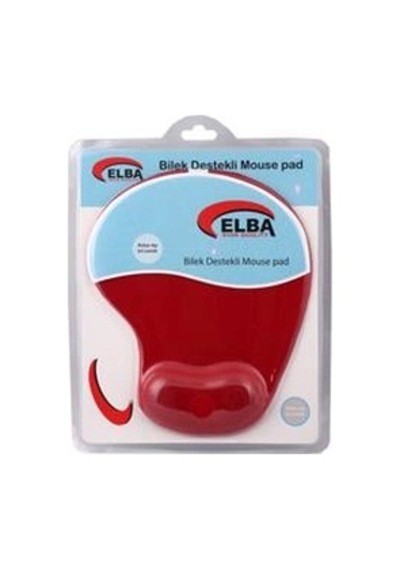 Elba K06152 Bileklikli Jel Mouse Pad Kırmızı Kdo
