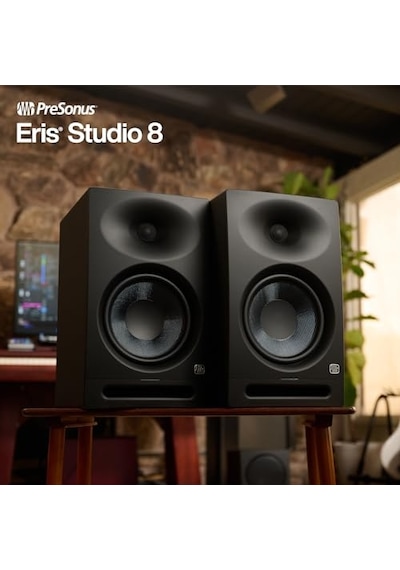 Eris Studio 8 8" 2-yollu Aktif Stüdyo Monitor, Ebm Waveguide
