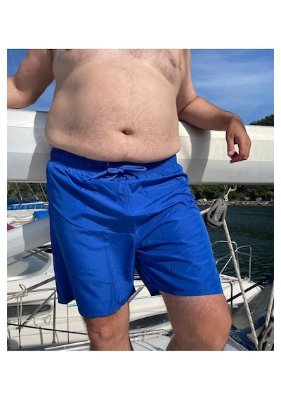 Miami Beach Erkek Büyük Beden Saks Mavi Hızlı Kuruyan Kumaş Tek Arka Cepli Standart Boy Mayo Deniz Şortu Saks Mavi Miami Beach Erkek Büyük Beden Saks Mavi Hızlı Kuruyan Kumaş Tek Arka Cepli Standart Boy Mayo Deniz Şortu Saks Mavi