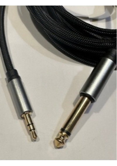 5 Metre 3.5 Mm Stereo 6.3 Mm Mono Kablo 5 Metre Amfi Bilgisayar Arası Kablo