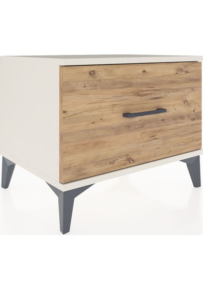 Hyperion Komodin Tek Çekmeceli 60x44x48 Aytaşı-çam Aytaşı