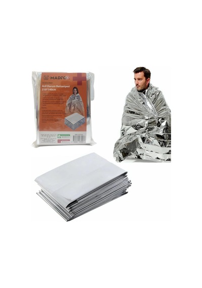 Madfox Emergency Blanket Acil Durum Battaniyesi 210 140cm