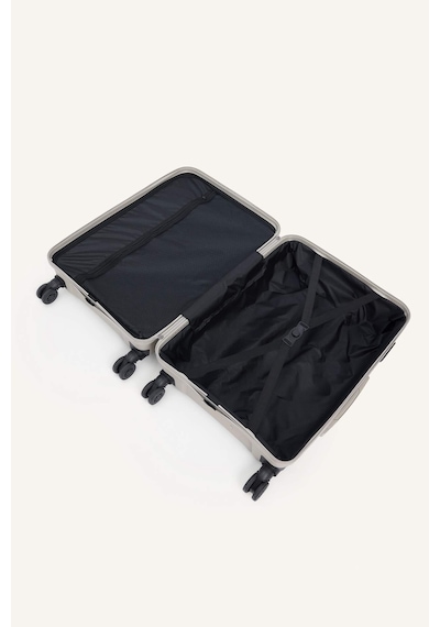 Defacto Unisex Sert Kapaklı Orta Boy Valiz H2407axnsbg821 Bej-bg821