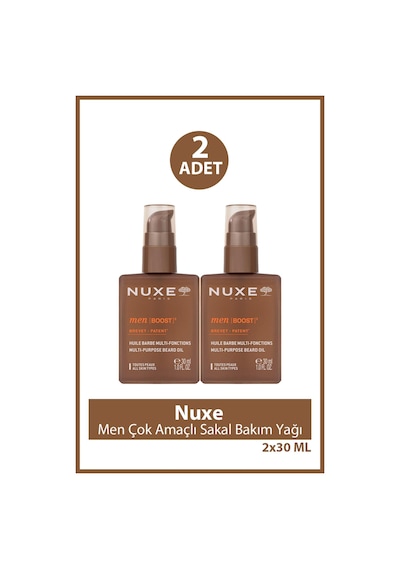Nuxe Men Çok Amaçlı Sakal Bakım Yağı 30 Ml 2 Adet