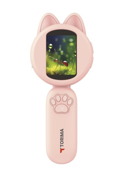 Torima Tsm-02 Pembe Mini Dijital Mikroskop