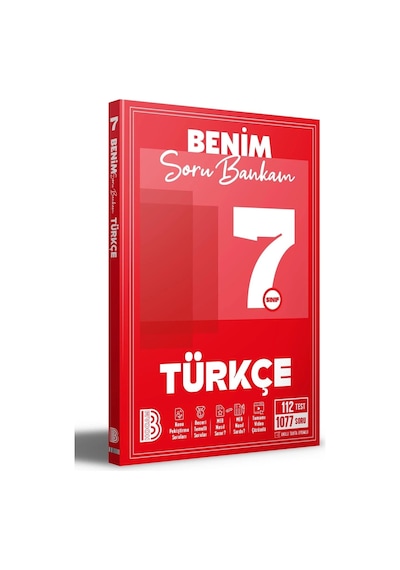 7. Sınıf Türkçe Soru Bankam Benim Hocam Yayınları