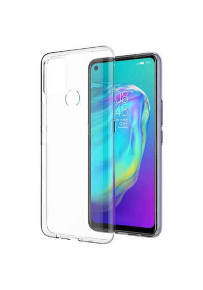 Tecno Pova Kılıf Zore Süper Silikon Kapak Renksiz