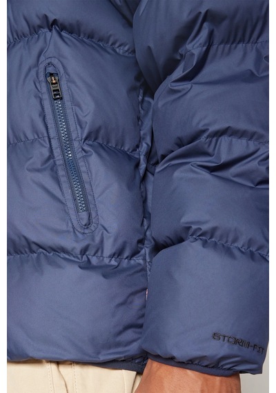 Nike Stormfit Primaloft Synthetic Fit Jacket Rahat Kalıp Kapüşonlu Mont Lacivert Lacivert