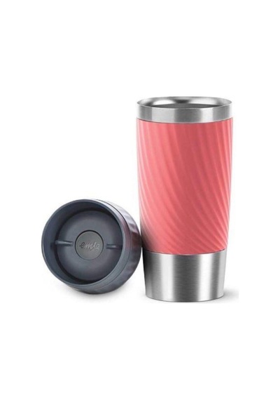 Tefal Travel Mug Termos Easy Twist Pastel Kırmızı 0.360 Lt