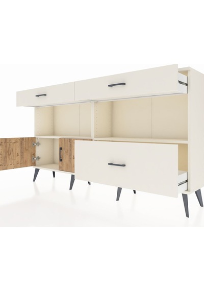 Arges Konsol 2 Raflı 3 Çekmeceli 2 Kapaklı 176x30x99 Aytaşı-çam/a Aytaşı-çam/aytaşı Arges Konsol 2 Raflı 3 Çekmeceli 2 Kapaklı 176x30x99 Aytaşı-çam/a Aytaşı-çam/aytaşı