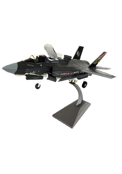 1/72 Ölçek F35 Savaş Uçağı Maketi 22x15x7 Cm Dekoratif Model Uçak .