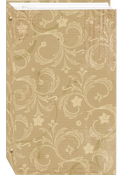 Jasmine - 3-ring Photo Album 300 Pockets Hold 4x6 Photos, Jasmine Design