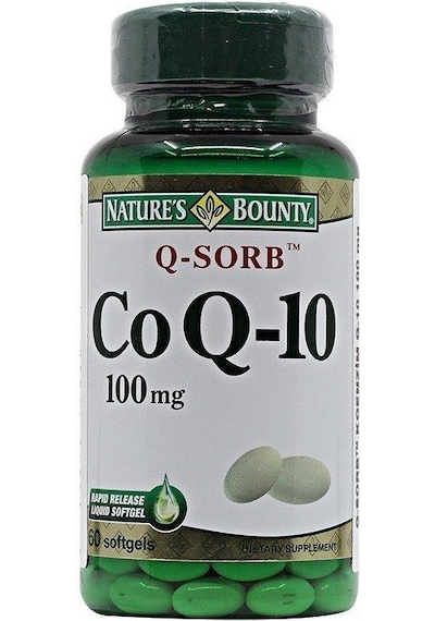 Natures Bounty Coq 10 Koenzim Q10 100 Mg 60 Softgels