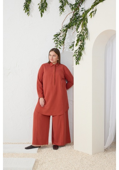Aker Tarçın Tencel Pantolon Etek Tarçın Tarçın