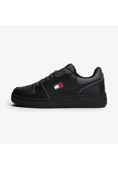 Tommy Jeans Retro Basket Kadın Siyah Spor Ayakkabı En0en02839