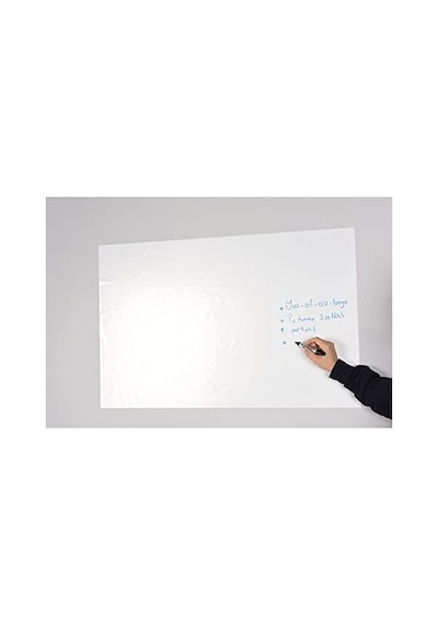 Parlak Beyaz Yapışkanlı Yazı Tahtası Folyosu 90cm X 4mt K Genel