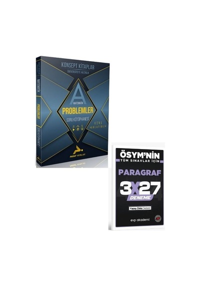 2027 Paraf 2027 Tyt Problemler Soru Kütüphanesi+ Evp Akademi Paragraf