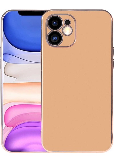 Apple Uyumlu iPhone 11 Kılıf Zore Viyana Yüzeyi Buzlu Transparan Tasarım Kılıf