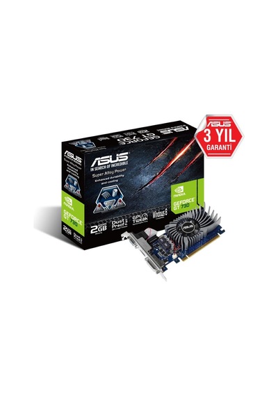 Asus Gt730-sl-2gd5-brk Nvıdıa Geforce Gt 730 2gb Ddr5 Ekran Kartı