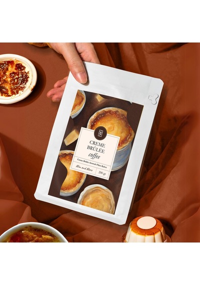Mim And More Creme Brulee Coffee Creme Brulee Aromalı Kahve Filtre Kahve 200 G