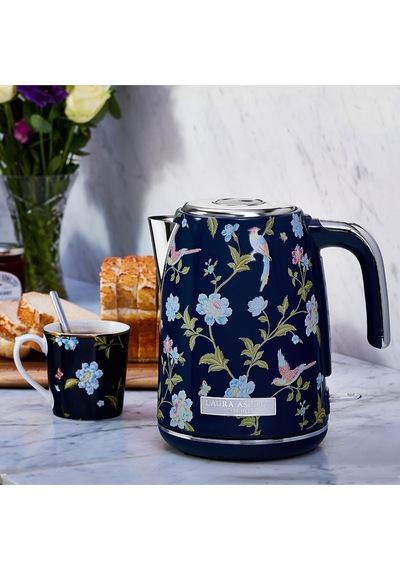 Laura Ashley Elveden Navy 1.7 L Kablosuz Çelik Su Isıtıcı