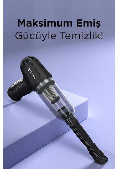 Torima LT-107C Mini Şarjlı Araç El Süpürgesi