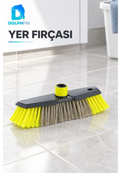 Mars Yer Fırçası 28 Cm Plastik Zemin Temizlik Fırçası Başlığı