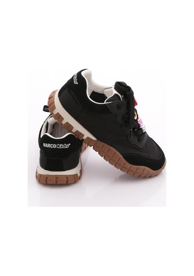 Marco Kids 08-26y838 Çocuk Filet Spor Ayakkabı Siyah