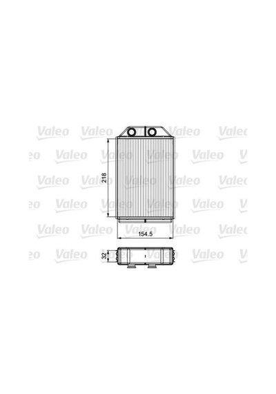 Valeo 811530 Kalorifer Radyatörü Audi A6 4b1819031c