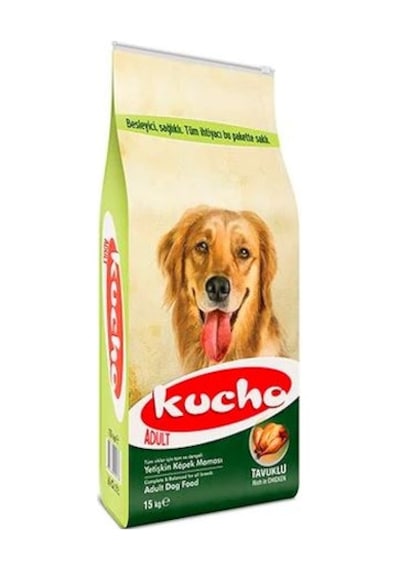 Kucho Adult Dog Tavuklu Yetişkin Köpek Maması 15 KG