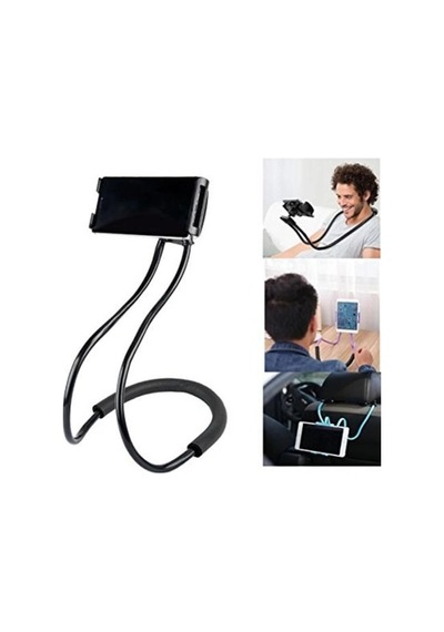 Boyuna Asılan Ergonomik 360 Derece Cep Telefonu Tutucu Stand Bx40 Çok Renkli