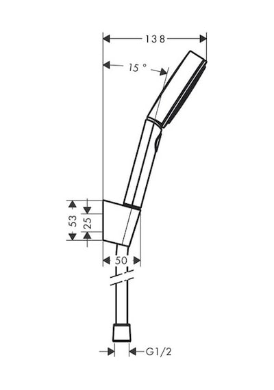 Hansgrohe Pulsify Select S Duş Askı Seti 105 3jet Relaxation, 160