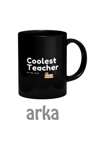 Cool Teacher Kupa Bardak Siyah