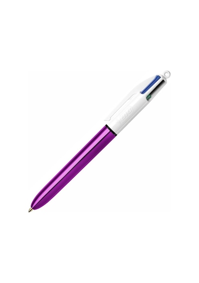 Bic Tükenmez Kalem 4 Colours Fun Gövde Lila