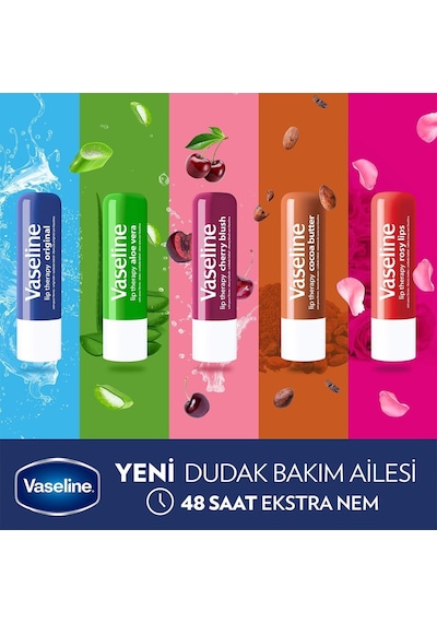 Lip Therapy Dudak Bakım Kremi Aloe Vera 4.8 Gr