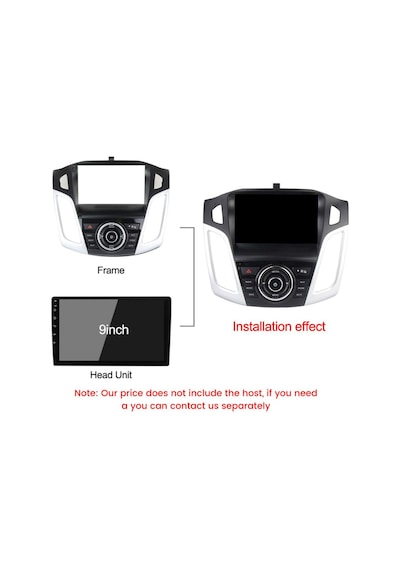 Ford Focus 3 2012-2017uyumlu Multimedya Navigasyon Usb Kamera Carplayer