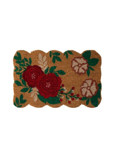 Mudo Home Bloom Kapı Paspas 40x60 Çok Renkli