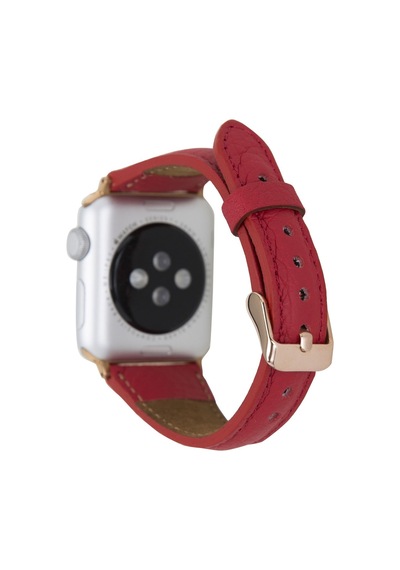 Apple Watch Uyumlu Deri Kordon 42-44-45mm Slim Erc2 Diğer