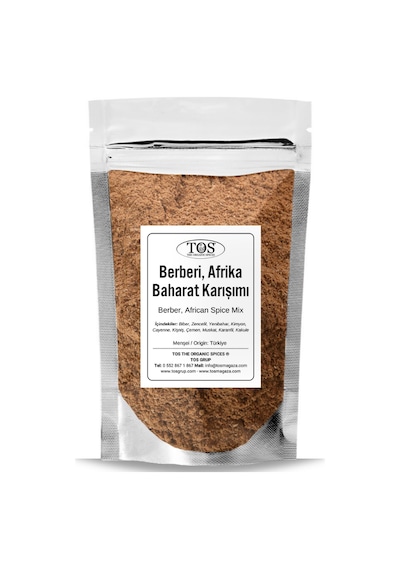 Tos The Organic Spices Berberi Afrika Baharat Karışımı 100 G