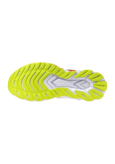 Mizuno Wave Skyrise 7 Erkek Koşu Ayakkabısı Beyaz / Turuncu Çok Renkli