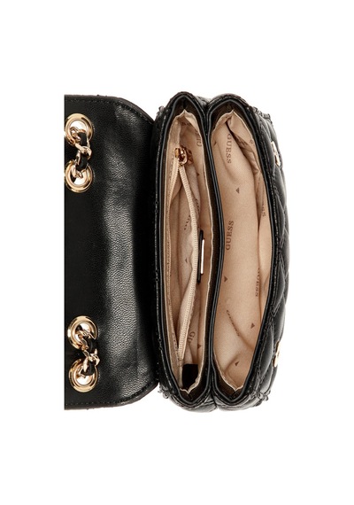 Guess Kadın Omuz Çantası Qg967374-black Siyah