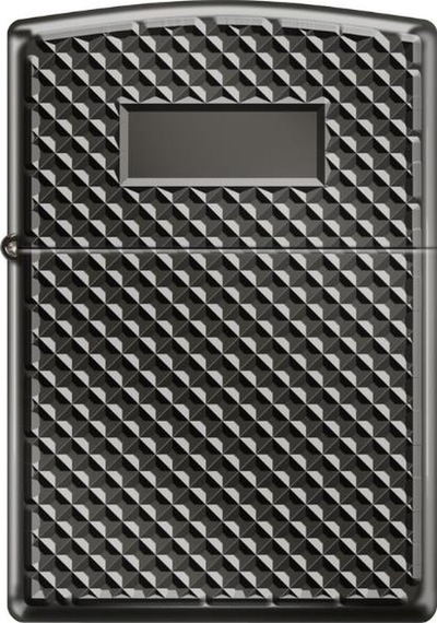 Zippo 24095-087242 Pyramid Initial Panel Design Çakmak