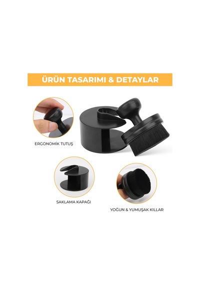 Araç Oto Lastik Parlatma Fırçası Kutulu