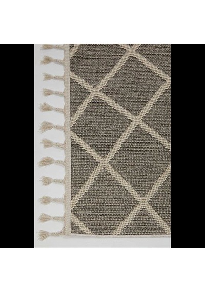 Hoom Rugs Bukle 1409 Gri İskandinav Halı