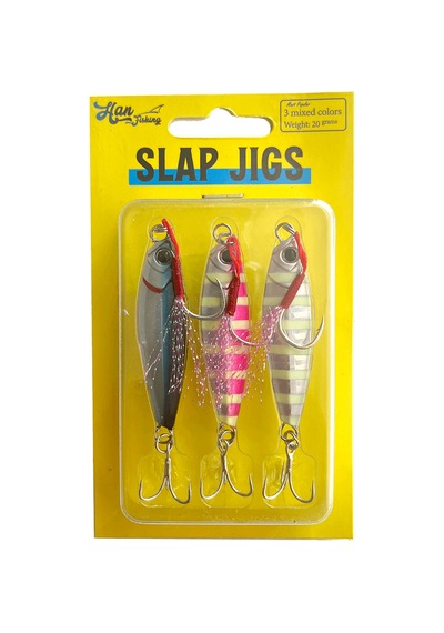 Hanfish Slap Jigs Mix 3 Spj-20 Gr