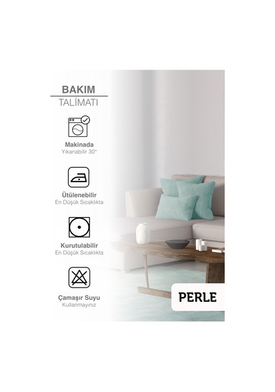 Home Daily Series Sis Mavisi Rengi Kırlent Yastık Kılıfı Sis Mavisi